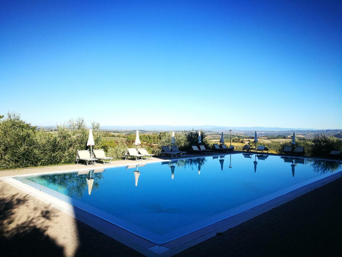 Castello Di Fulignano Isalfredo Ground Floor Apartment San Gimignano Bagian luar foto