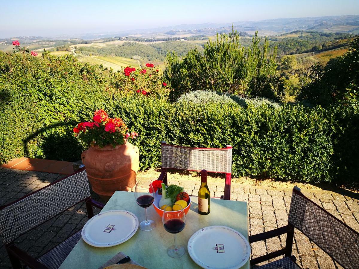 Castello Di Fulignano Isalfredo Ground Floor Apartment San Gimignano Bagian luar foto